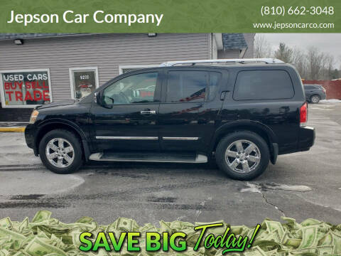 2013 Nissan Armada for sale at Jepson Car Company in Saint Clair MI