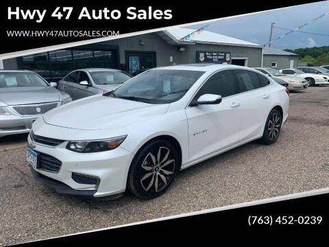 2017 Chevrolet Malibu for sale at Hwy 47 Auto Sales in Saint Francis MN