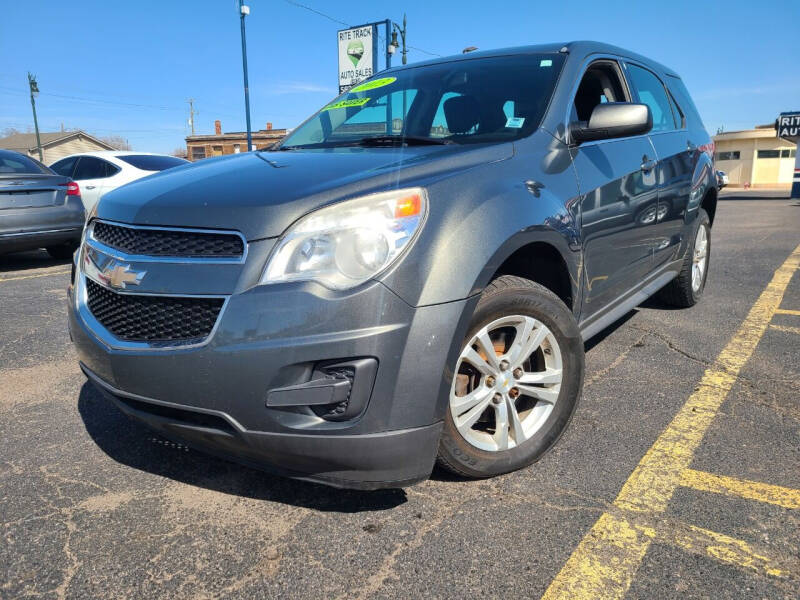 2013 Chevrolet Equinox for sale at Rite Track Auto Sales in Detroit MI