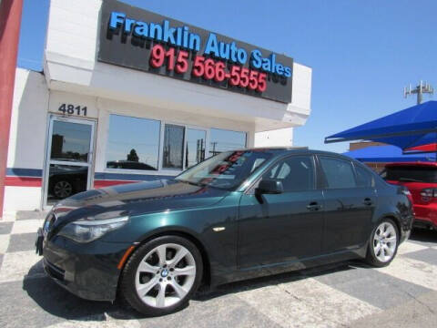 2009 BMW 5 Series for sale at Franklin Auto Sales in El Paso TX