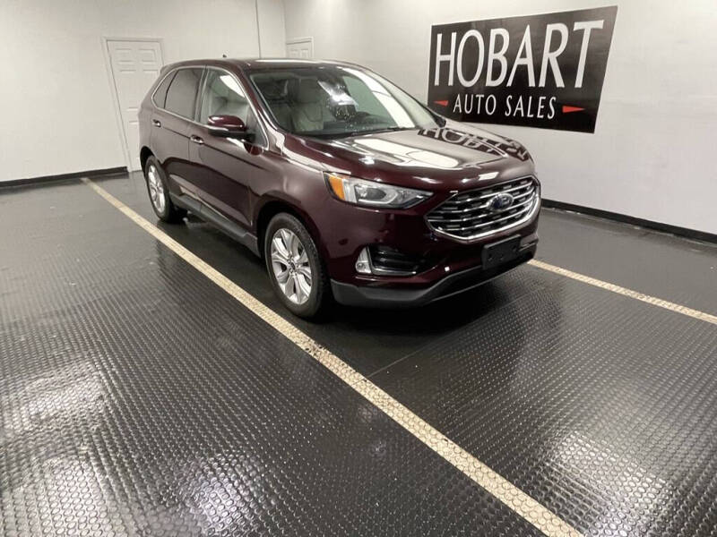 2021 Ford Edge for sale at Hobart Auto Sales in Hobart IN