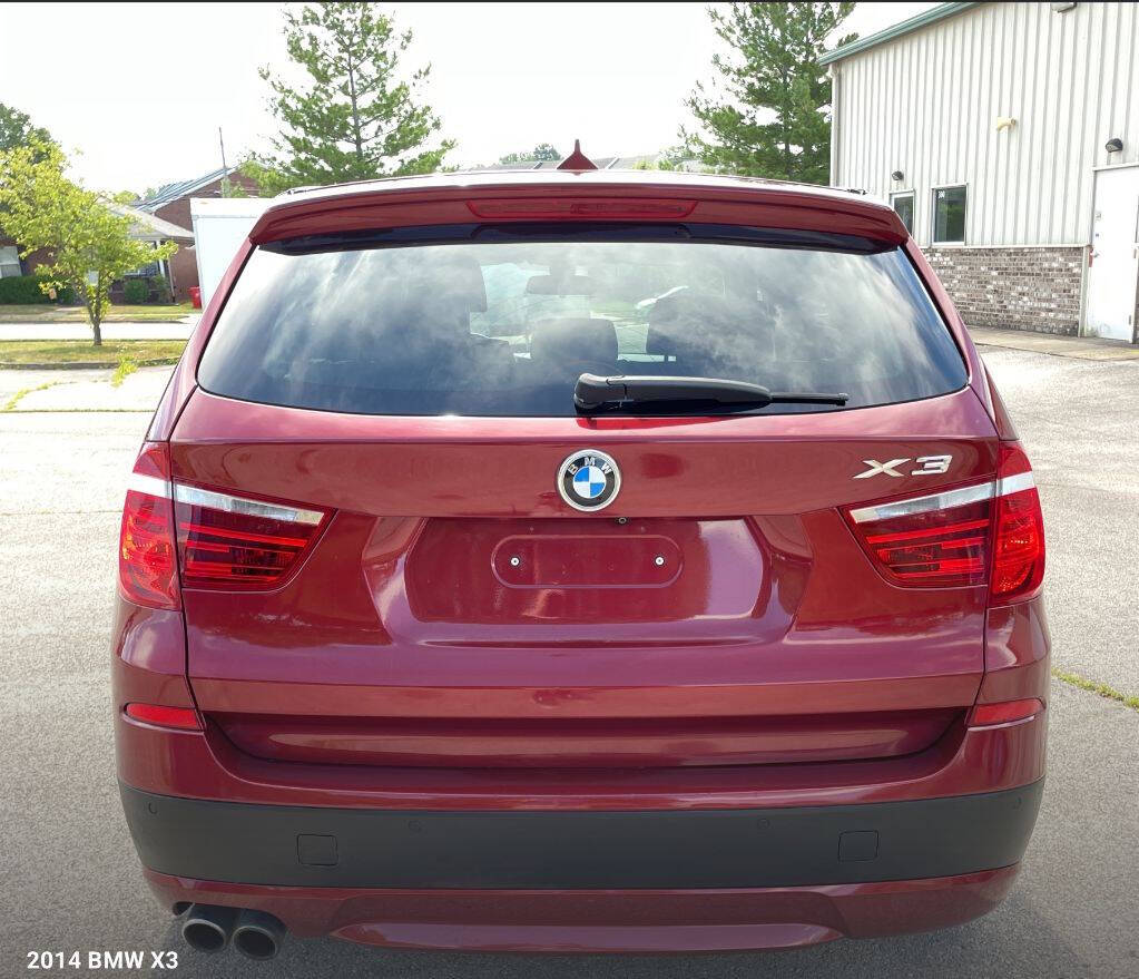 2014 BMW X3 for sale at STEVEN'S PRE-OWNED AUTOS LLC in Griffin, GA