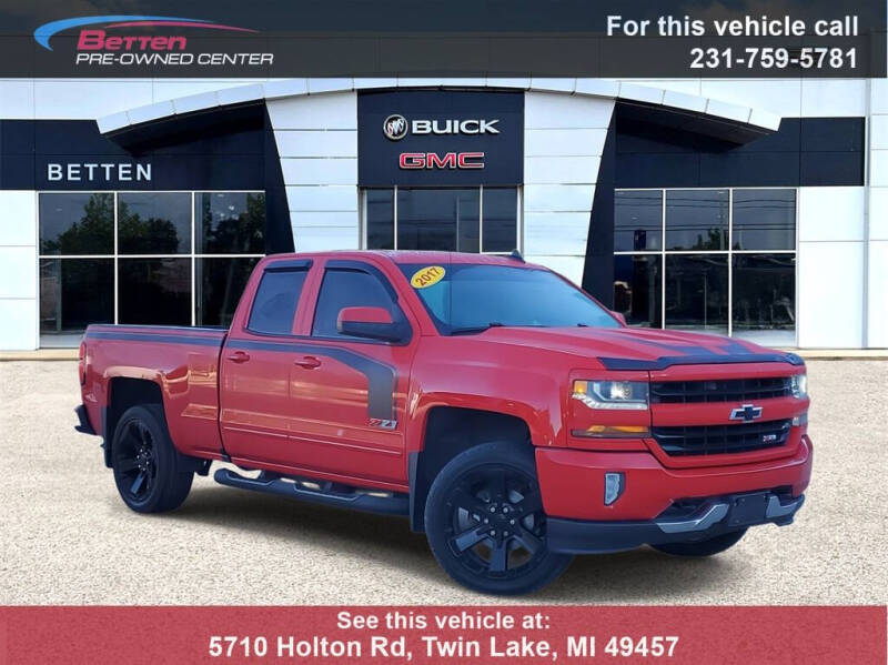 2017 Chevrolet Silverado 1500 for sale at Betten Pre-owned Twin Lake in Twin Lake MI