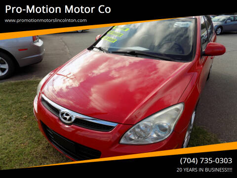 2010 Hyundai Elantra Touring for sale at Pro-Motion Motor Co in Lincolnton NC