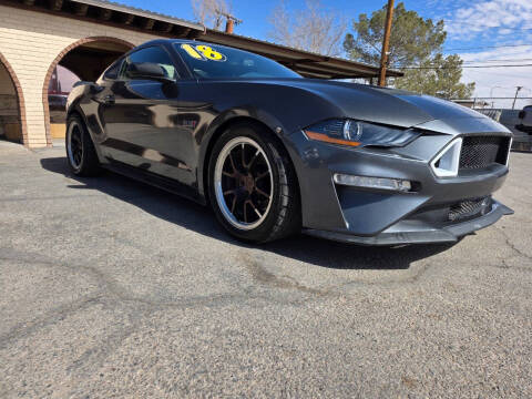 2018 Ford Mustang for sale at FRANCIA MOTORS in El Paso TX