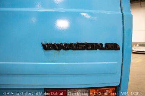 1989 Volkswagen Vanagon GL Camper
