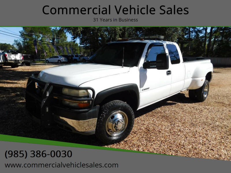 2001 Chevrolet Silverado 3500 for sale at Commercial Vehicle Sales in Ponchatoula LA