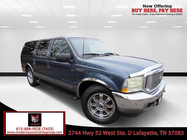 2003 Ford Excursion for sale at Modern Automotive Group LLC in Lafayette, TN