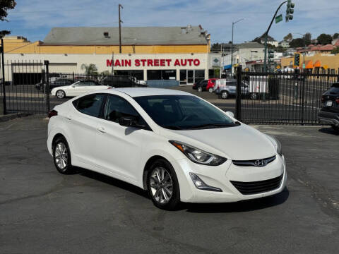 2014 Hyundai Elantra for sale at Main Street Auto in Vallejo CA