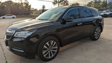 2015 Acura MDX for sale at Gocarguys.com in Houston TX