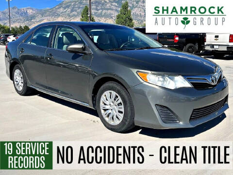 2012 Toyota Camry for sale at Shamrock Group LLC #1 - Sedan / Wagon in Pleasant Grove UT