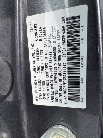 2011 Honda Accord EX