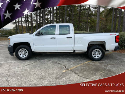 2018 Chevrolet Silverado 1500 for sale at SELECTIVE Cars & Trucks in Woodstock GA