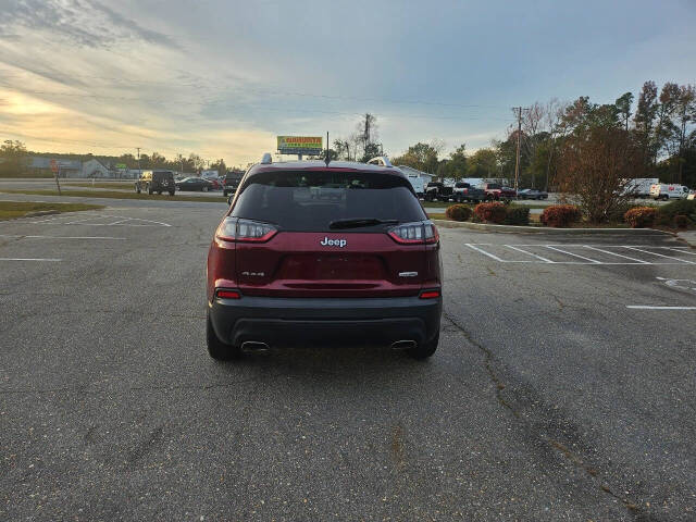 2019 Jeep Cherokee for sale at MT CAR SALES INC in Goldsboro, NC