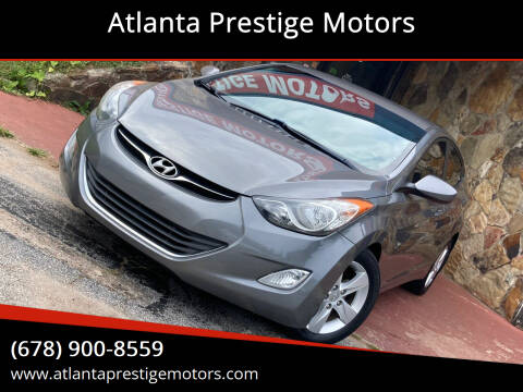 2013 Hyundai Elantra for sale at Atlanta Prestige Motors in Decatur GA
