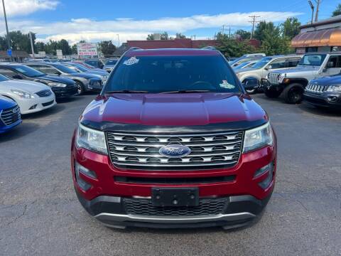 2016 Ford Explorer for sale at SANAA AUTO SALES LLC in Englewood CO