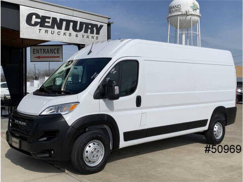2023 RAM ProMaster for sale at CENTURY TRUCKS & VANS in Grand Prairie TX