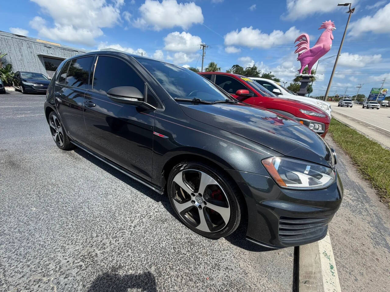 Black 2017 Volkswagen Golf GTI S S 4dr Hatchback 6M 2