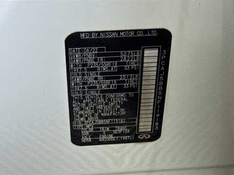 2022 Infiniti QX50 Luxe