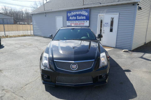 2013 Cadillac CTS-V for sale at SCHERERVILLE AUTO SALES in Schererville IN