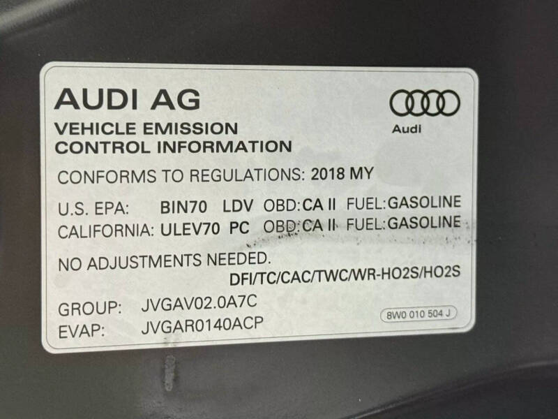 2018 Audi A5 2.0T quattro Premium Plus