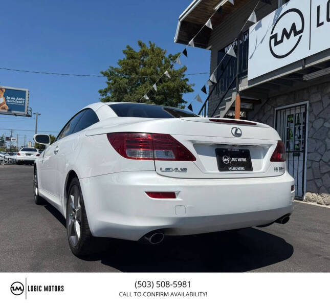 2010 Lexus IS 250C
