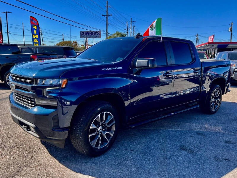 Used 2021 Chevrolet Silverado 1500 RST with VIN 3GCUYEED8MG381407 for sale in Garland, TX