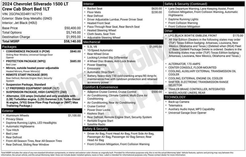 2024 Chevrolet Silverado 1500