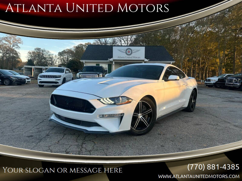 2018 Ford Mustang for sale at Atlanta United Motors in Jefferson GA