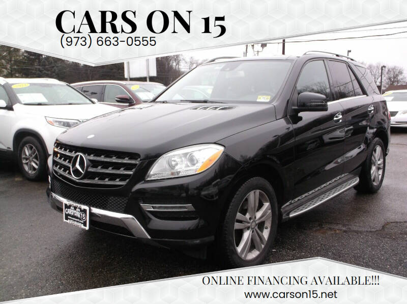 2013 Mercedes-Benz M-Class for sale at Cars On 15 in Lake Hopatcong NJ