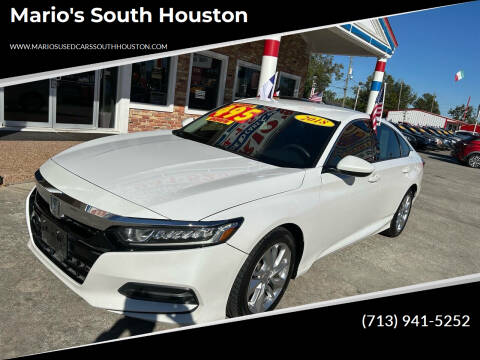 2018 Honda Accord for sale at Mario's South Houston in South Houston TX