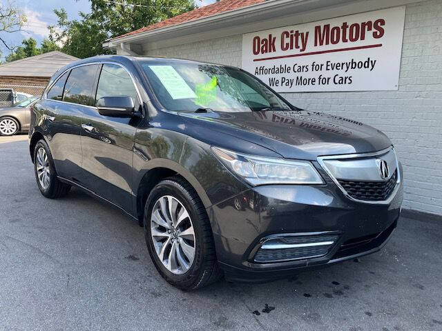 2016 Acura MDX for sale at Oak City Motors in Garner NC