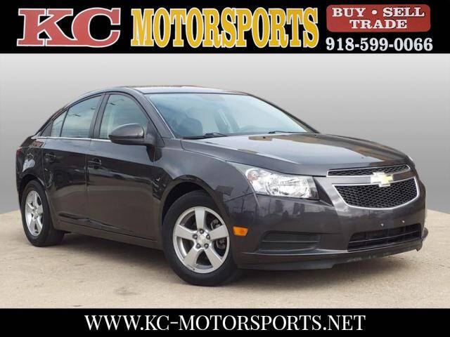 2014 Chevrolet Cruze for sale at KC MOTORSPORTS in Tulsa OK