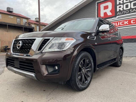 2019 Nissan Armada for sale at Red Rock Auto Sales in Saint George UT