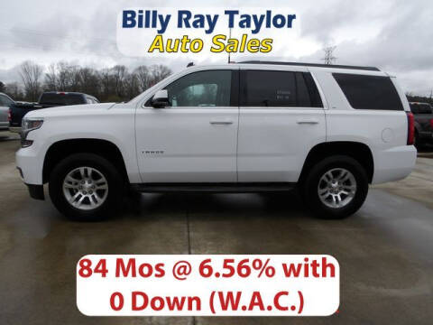 2015 Chevrolet Tahoe for sale at Billy Ray Taylor Auto Sales in Cullman AL