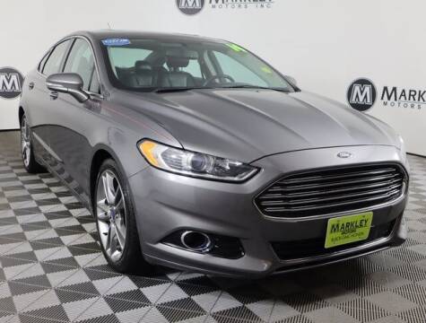 2014 Ford Fusion for sale at Markley Motors in Fort Collins CO