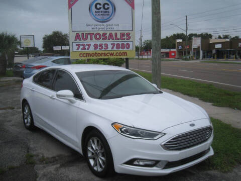 2017 Ford Fusion for sale at CC MOTORS CLEARWATER LLC in Clearwater FL