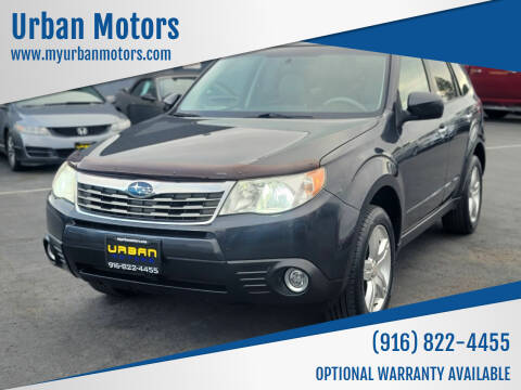 2009 Subaru Forester for sale at Urban Motors in Sacramento CA