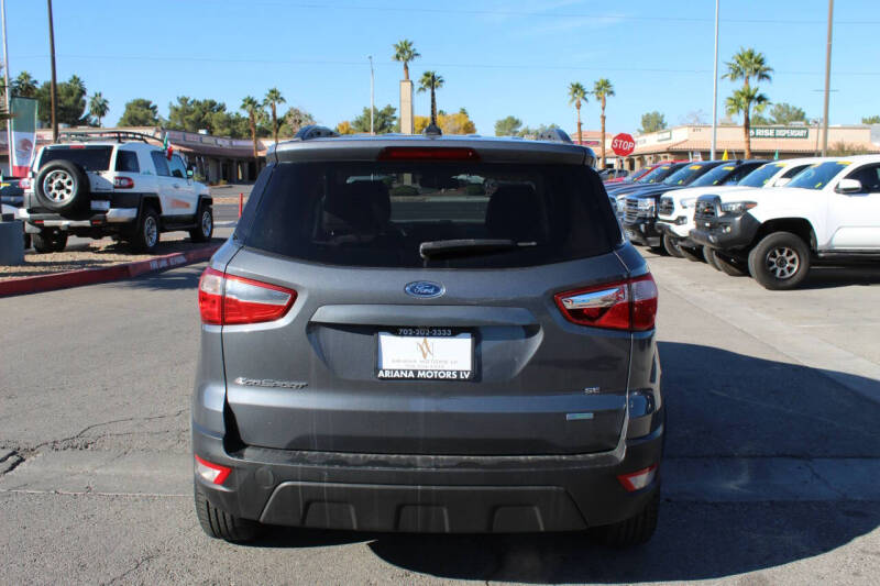 2018 Ford EcoSport SE