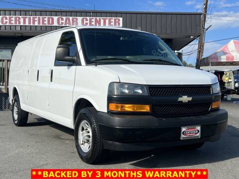2020 Chevrolet Express for sale at CERTIFIED CAR CENTER in Fairfax VA