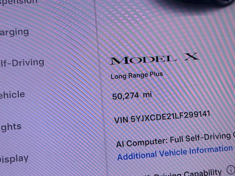 2020 Tesla Model X Long Range