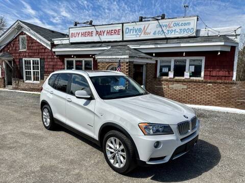 2013 BMW X3 for sale at DRIVE NOW in Madison OH