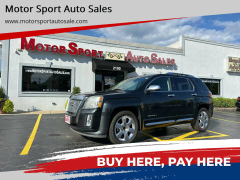 2013 GMC Terrain for sale at Motor Sport Auto Sales in Waukegan IL