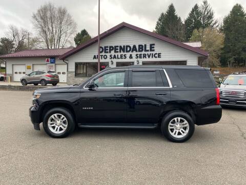 2017 Chevrolet Tahoe for sale at Dependable Auto Sales and Service in Binghamton NY