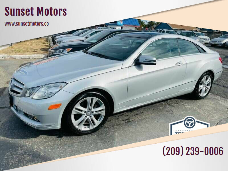 Silver 2011 Mercedes-Benz E-Class E 350 E 350 2dr Coupe 1