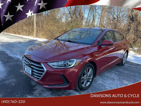 2017 Hyundai Elantra for sale at Dawsons Auto & Cycle in Glen Burnie MD