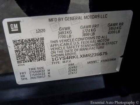 2021 Cadillac Escalade ESV Sport Platinum