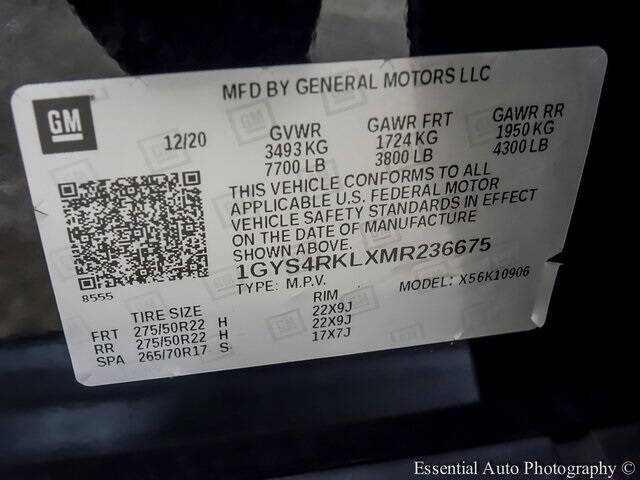 2021 Cadillac Escalade ESV Sport Platinum