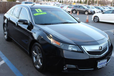 2012 Acura TL for sale at Choice Auto & Truck in Sacramento CA