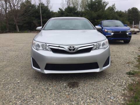 2013 Toyota Camry for sale at Sorel's Garage Inc. in Brooklyn CT
